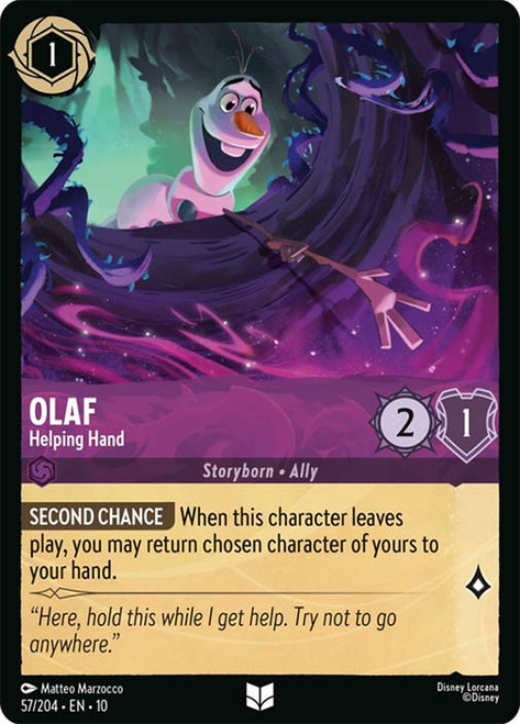 Olaf - Helping Hand
Whispers in the Well
Single
Lorcana