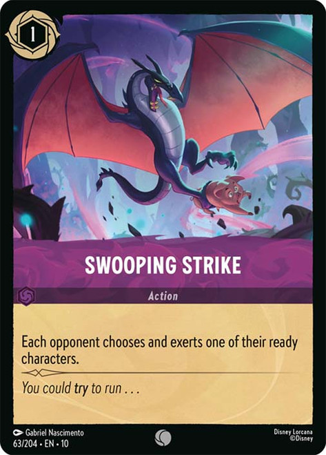 Swooping Strike
Whispers in the Well
Single
Lorcana