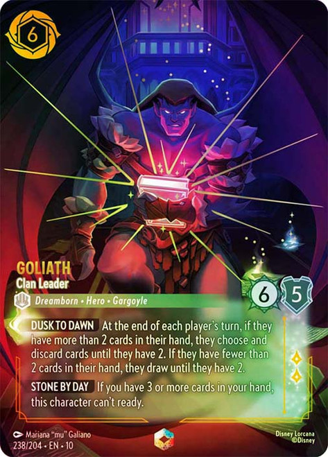 Goliath - Clan Leader (Enchanted)
Whispers in the Well
Single
Lorcana