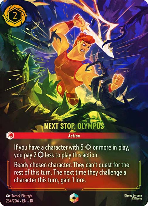 Next Stop, Olympus (Enchanted)
Whispers in the Well
Single
Lorcana