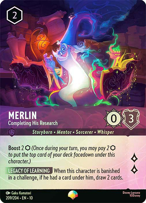 Merlin - Completing His Research (Epic)
Whispers in the Well
Single
Lorcana