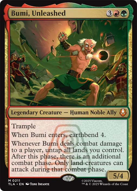 Bumi, Unleashed\nAvatar: The Last Airbender\nSingle\nMagic The Gathering