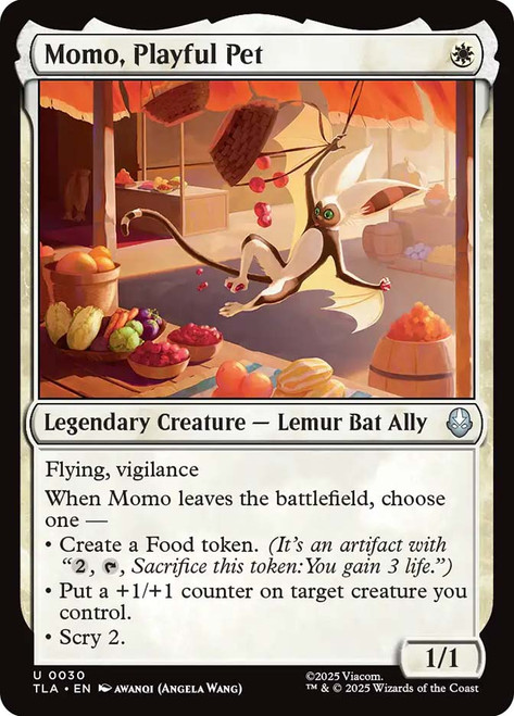 Momo, Playful Pet\nAvatar: The Last Airbender\nSingle\nMagic The Gathering