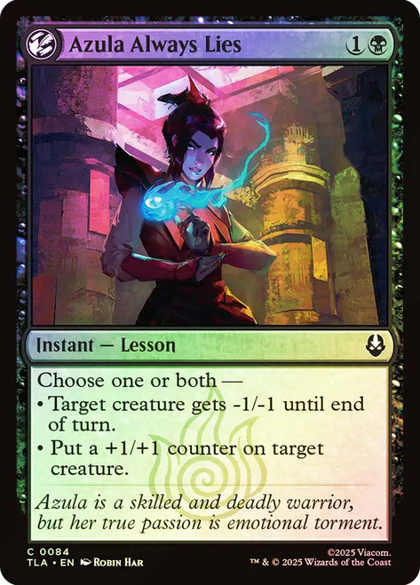 Azula Always Lies\nAvatar: The Last Airbender\nSingle\nMagic The Gathering