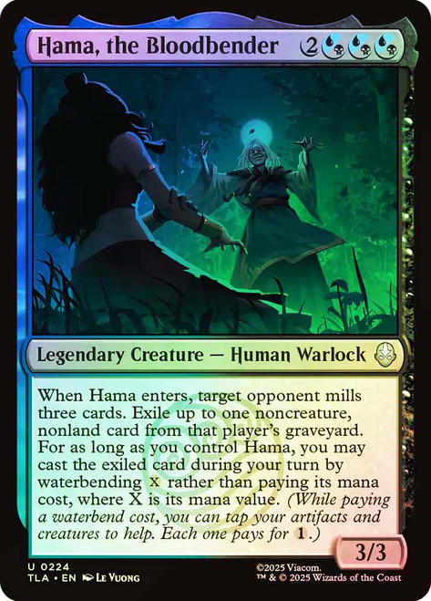 Hama, the Bloodbender\nAvatar: The Last Airbender\nSingle\nMagic The Gathering