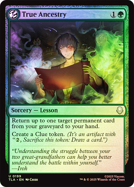 True Ancestry\nAvatar: The Last Airbender\nSingle\nMagic The Gathering