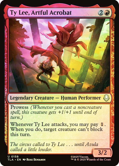 Ty Lee, Artful Acrobat\nAvatar: The Last Airbender\nSingle\nMagic The Gathering