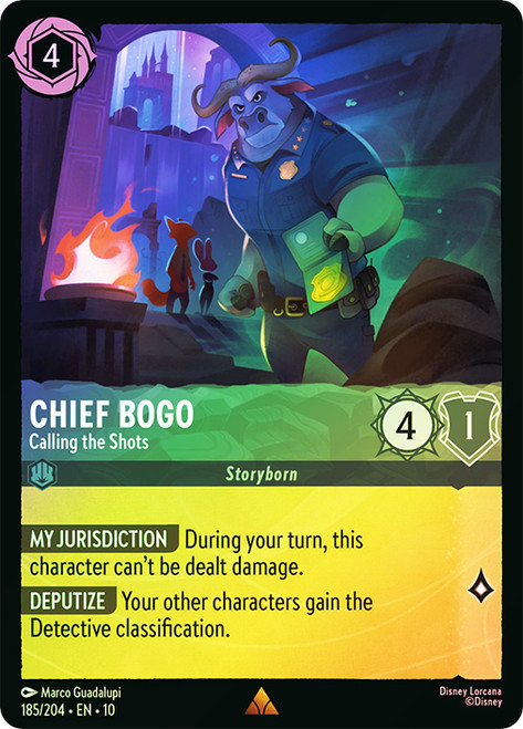 Chief Bogo - Calling the Shots
Whispers in the Well
Single
Lorcana