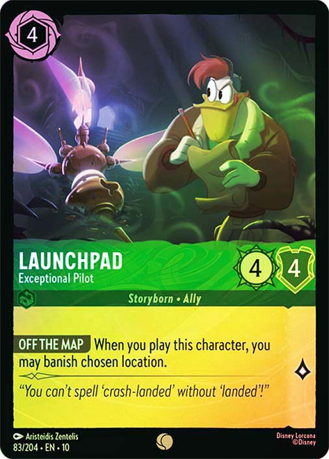 Launchpad - Exceptional Pilot
Whispers in the Well
Single
Lorcana