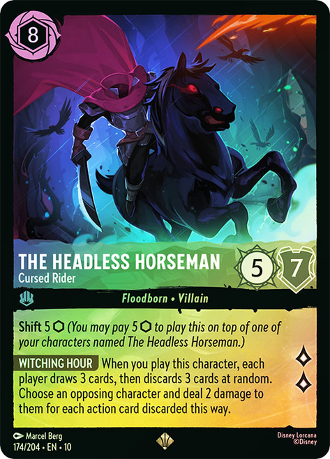 The Headless Horseman - Cursed Rider
Whispers in the Well
Single
Lorcana