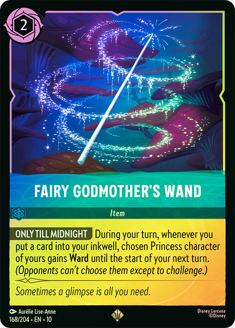 Fairy Godmother's Wand
Whispers in the Well
Single
Lorcana