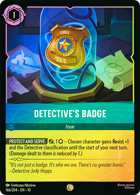 Detective's Badge
Whispers in the Well
Single
Lorcana