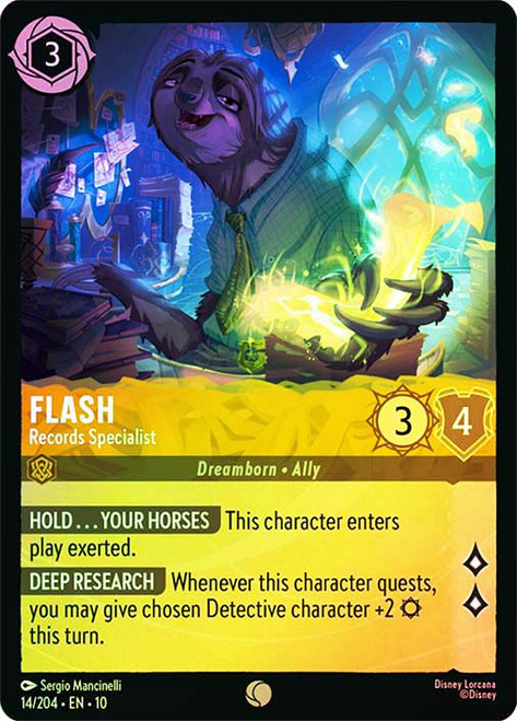 Flash - Records Specialist
Whispers in the Well
Single
Lorcana