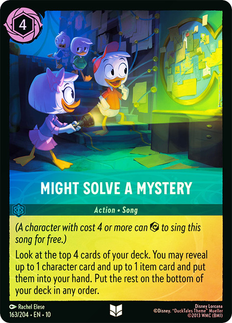 Might Solve a Mystery
Whispers in the Well
Single
Lorcana