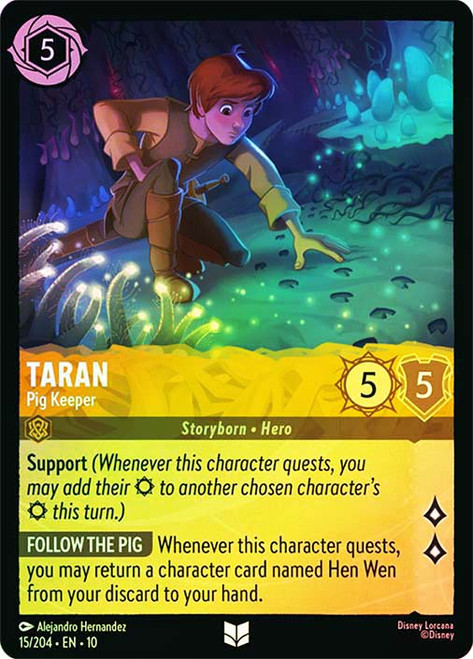 Taran - Pig Keeper
Whispers in the Well
Single
Lorcana