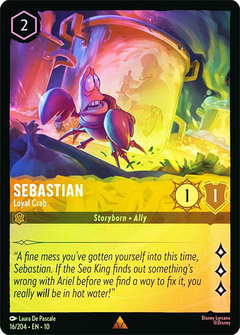 Sebastian - Loyal Crab
Whispers in the Well
Single
Lorcana