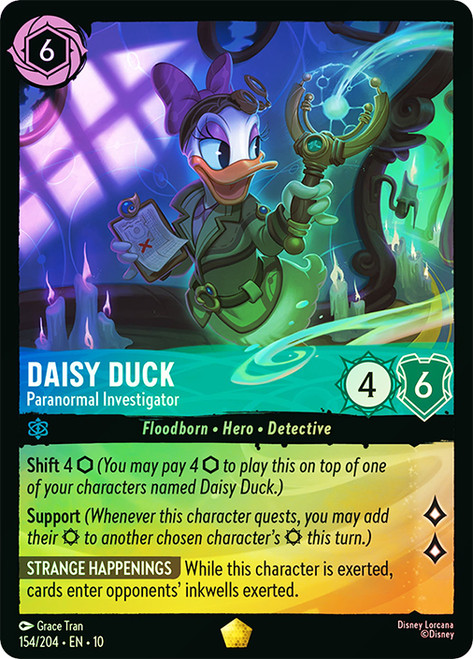 Daisy Duck - Paranormal Investigator
Whispers in the Well
Single
Lorcana