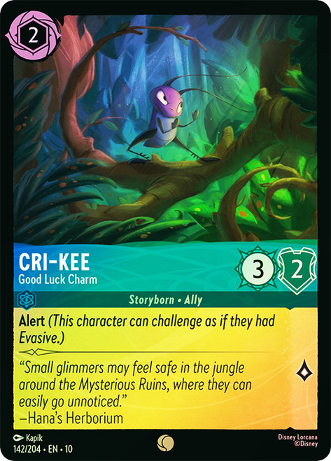 Cri-Kee - Good Luck Charm
Whispers in the Well
Single
Lorcana