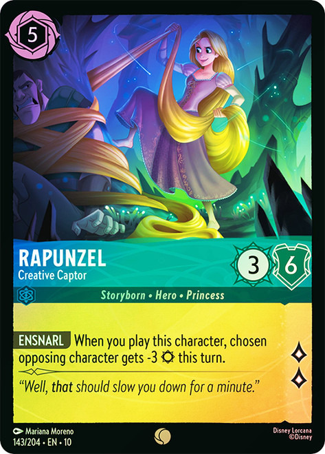 Rapunzel - Creative Captor
Whispers in the Well
Single
Lorcana