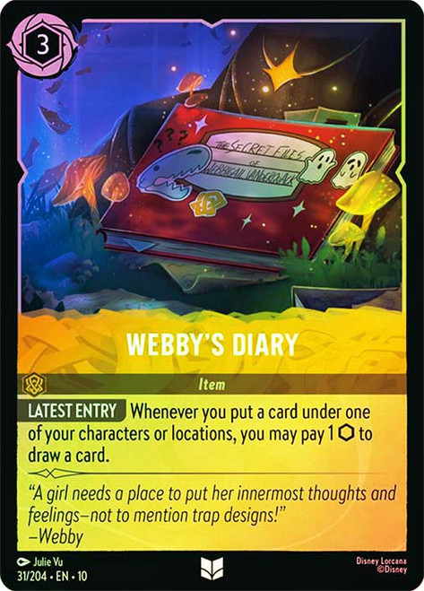 Webby's Diary
Whispers in the Well
Single
Lorcana