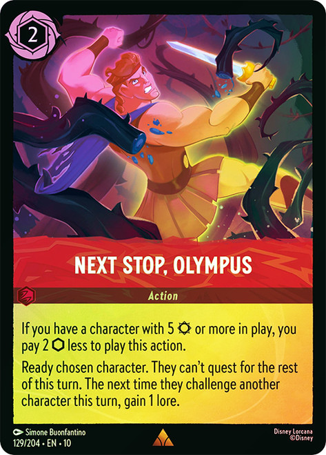 Next Stop, Olympus
Whispers in the Well
Single
Lorcana