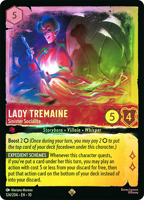 Lady Tremaine - Sinister Socialite
Whispers in the Well
Single
Lorcana