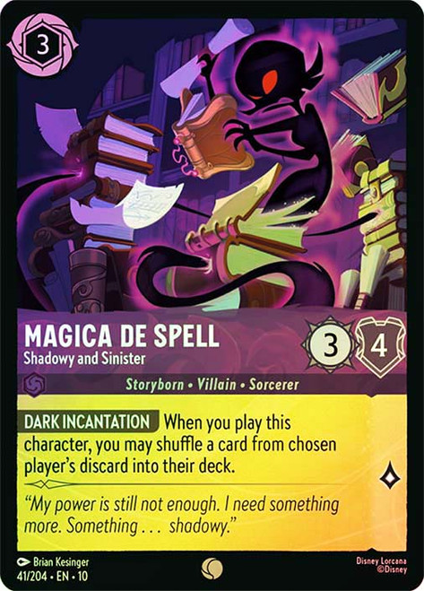 Magica De Spell - Shadowy and Sinister
Whispers in the Well
Single
Lorcana