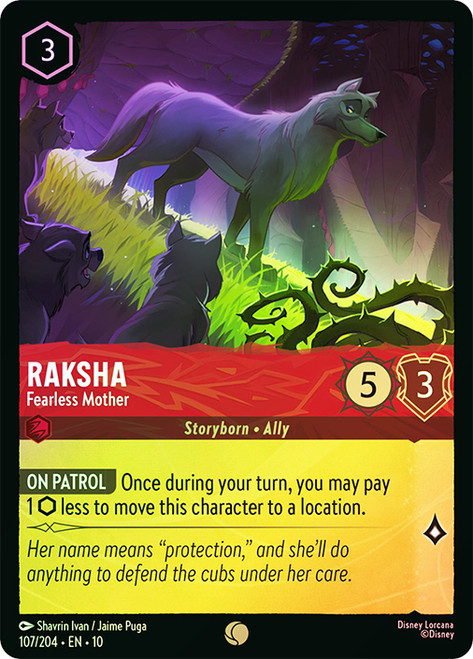 Raksha - Fearless Mother
Whispers in the Well
Single
Lorcana