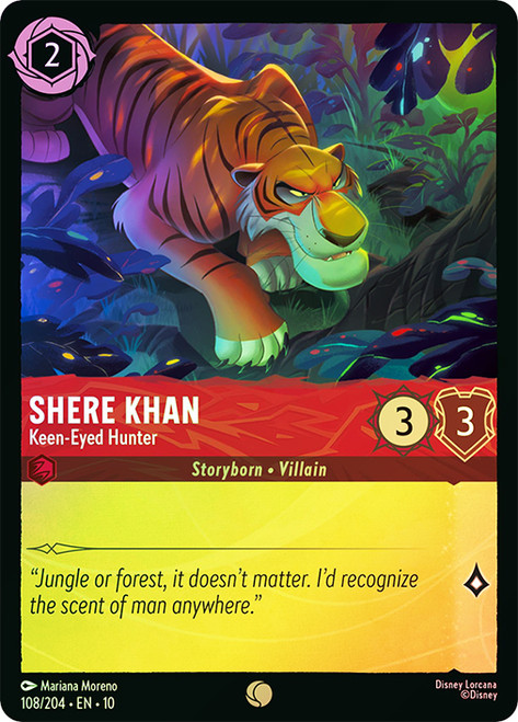 Shere Khan - Keen-Eyed Hunter
Whispers in the Well
Single
Lorcana