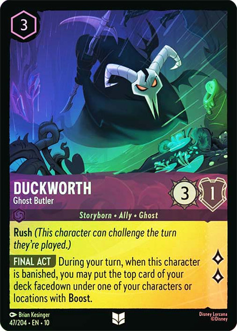 Duckworth - Ghost Butler
Whispers in the Well
Single
Lorcana