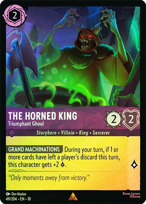 The Horned King - Triumphant Ghoul
Whispers in the Well
Single
Lorcana