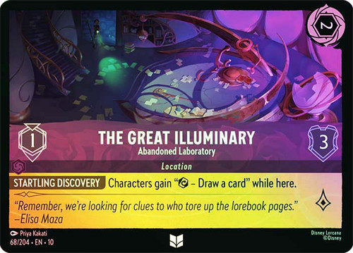 The Great Illuminary - Abandoned Laboratory
Whispers in the Well
Single
Lorcana