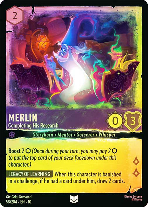 Merlin - Completing His Research
Whispers in the Well
Single
Lorcana