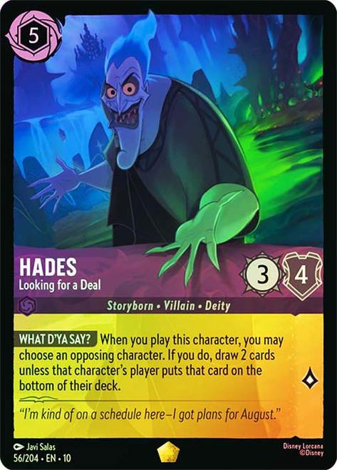 Hades - Looking for a Deal
Whispers in the Well
Single
Lorcana