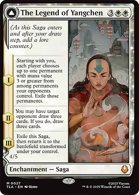 The Legend of Yangchen // Avatar Yangchen\nAvatar: The Last Airbender\nSingle\nMagic The Gathering