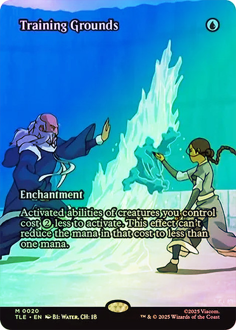 Training Grounds (Borderless)\nAvatar: The Last Airbender Eternal Variants\nSingle\nMagic The Gathering