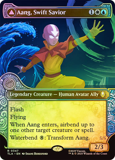 Aang, Swift Savior // Aang and La, Ocean's Fury | Avatar: The Last