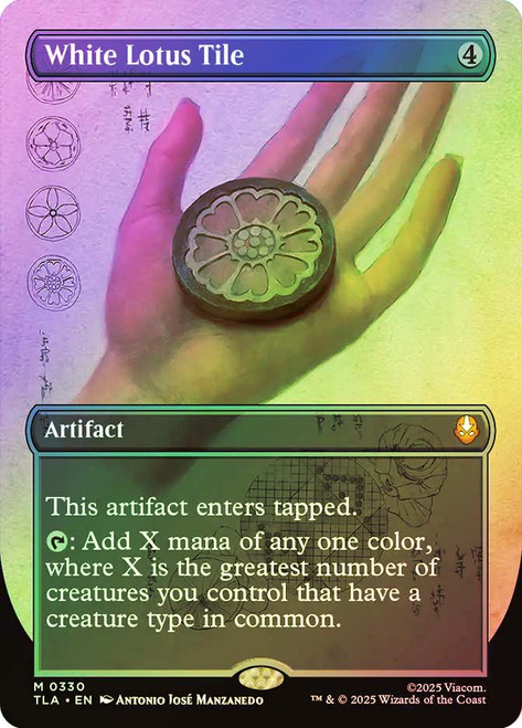 White Lotus Tile | Avatar: The Last Airbender | Star City Games