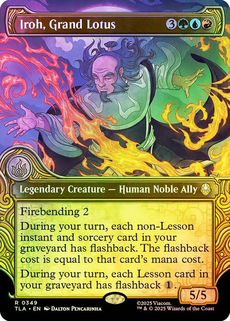Iroh, Grand Lotus (Showcase)\nAvatar: The Last Airbender - Variants\nSingle\nMagic The Gathering