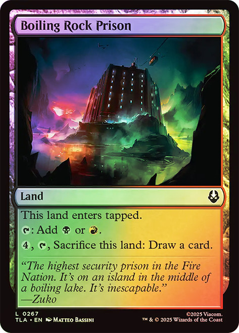 Boiling Rock Prison\nAvatar: The Last Airbender\nSingle\nMagic The Gathering