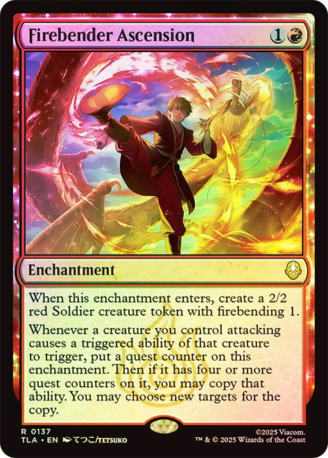 Firebender Ascension\nAvatar: The Last Airbender\nSingle\nMagic The Gathering