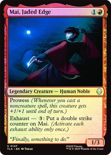 Mai, Jaded Edge\nAvatar: The Last Airbender\nSingle\nMagic The Gathering
