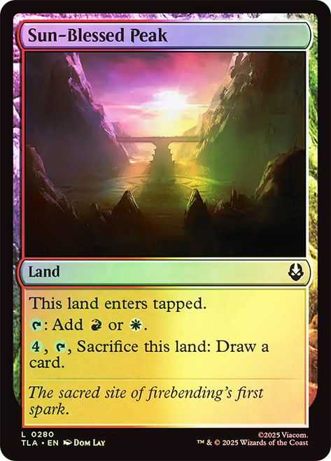Sun-Blessed Peak\nAvatar: The Last Airbender\nSingle\nMagic The Gathering