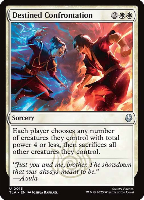 Destined Confrontation\nAvatar: The Last Airbender\nSingle\nMagic The Gathering