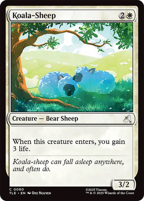 Koala-Sheep\nAvatar: The Last Airbender Eternal\nSingle\nMagic The Gathering