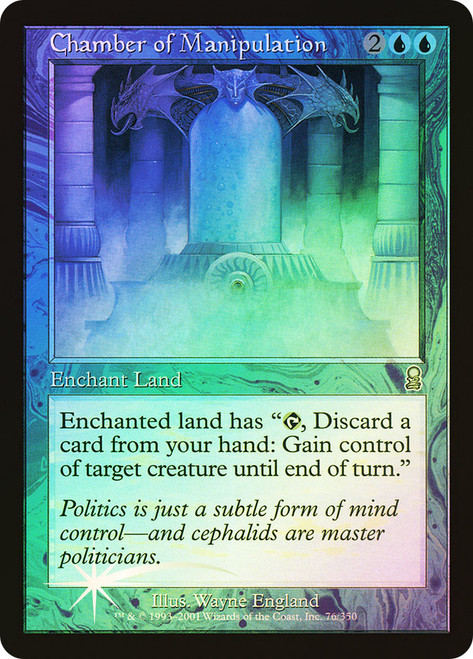 Chamber of Manipulation\nOdyssey\nSingle\nMagic The Gathering