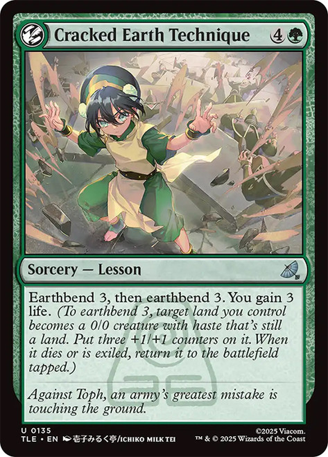 Cracked Earth Technique\nAvatar: The Last Airbender Eternal\nSingle\nMagic The Gathering