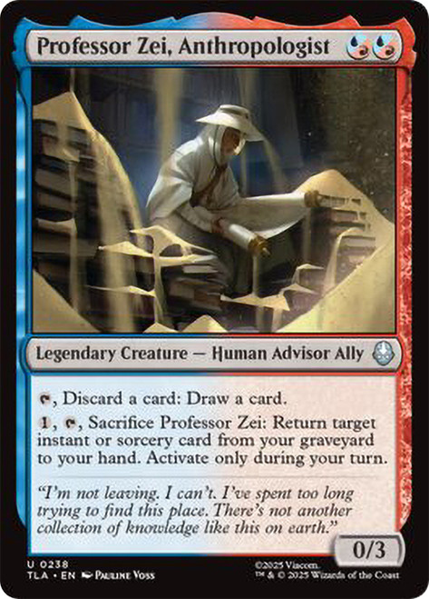 Professor Zei, Anthropologist\nAvatar: The Last Airbender\nSingle\nMagic The Gathering