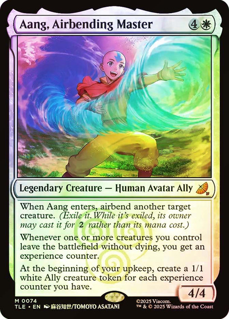 Aang, Airbending Master\nAvatar: The Last Airbender Eternal\nSingle\nMagic The Gathering
