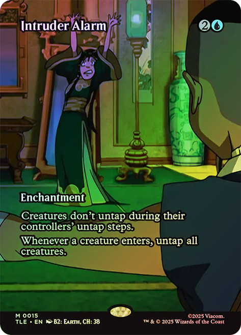 Intruder Alarm (Borderless)\nAvatar: The Last Airbender Eternal Variants\nSingle\nMagic The Gathering